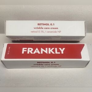 Bundle Of Two Sealed FRANKLY Beginner Retinol 0.1% Cream, 1.01 fl oz NEW